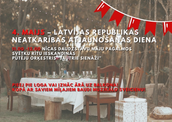 4. maijs – Latvijas Republikas neatkarības atjaunošanas diena