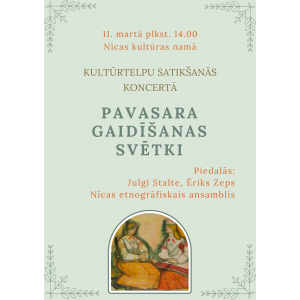 Pavasara gaidīšanas svētki Nīcā